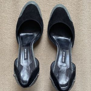 Giorgio Armani suede pumps 39